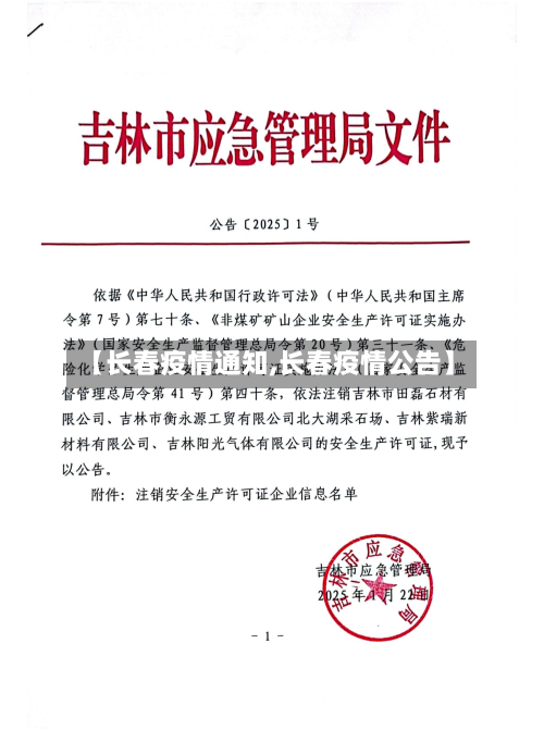 【长春疫情通知,长春疫情公告】-第3张图片