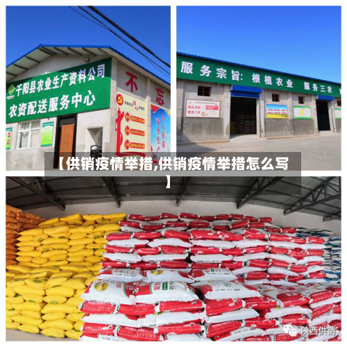 【供销疫情举措,供销疫情举措怎么写】