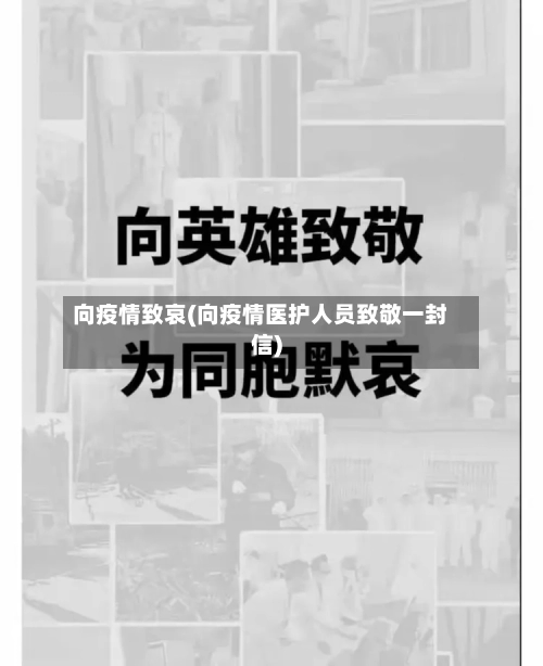 向疫情致哀(向疫情医护人员致敬一封信)-第2张图片