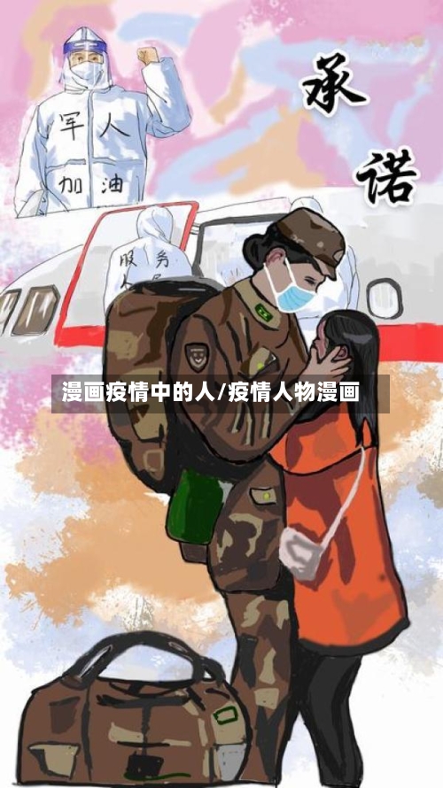 漫画疫情中的人/疫情人物漫画