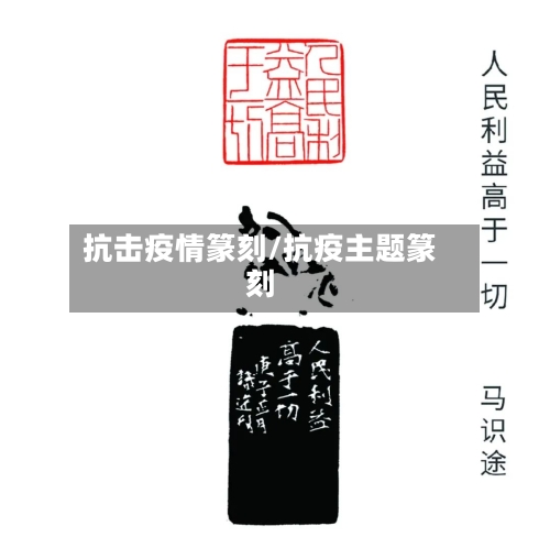 抗击疫情篆刻/抗疫主题篆刻-第3张图片