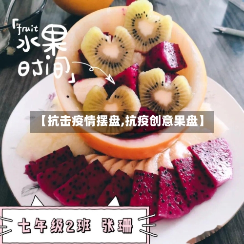 【抗击疫情摆盘,抗疫创意果盘】