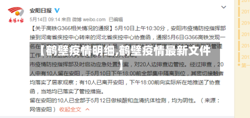 【鹤壁疫情明细,鹤壁疫情最新文件】-第2张图片