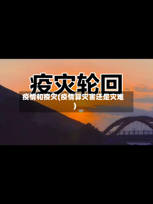 疫情和疫灾(疫情算灾害还是灾难)-第2张图片