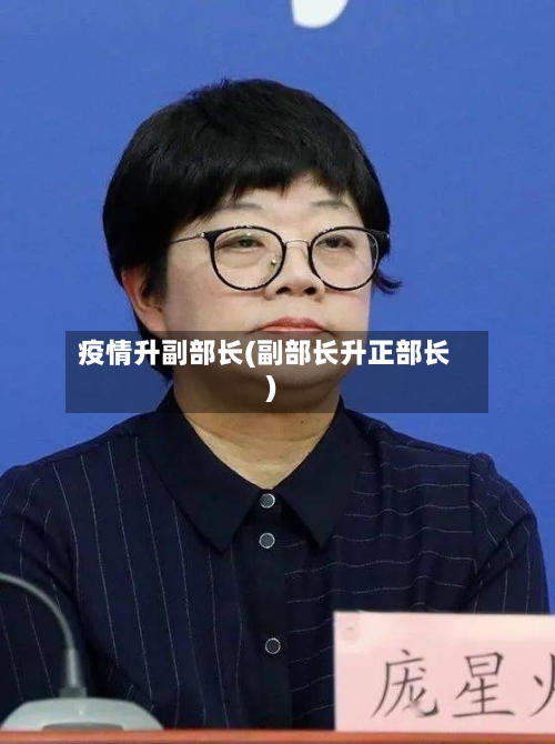 疫情升副部长(副部长升正部长)-第3张图片