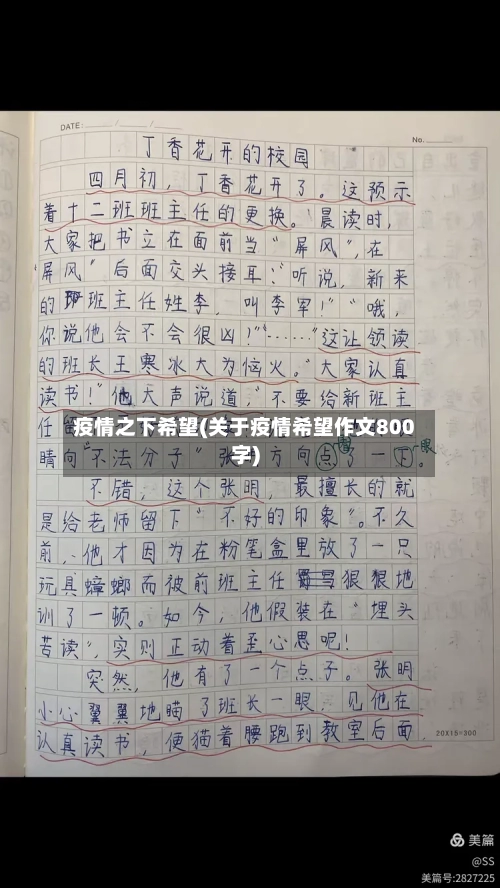 疫情之下希望(关于疫情希望作文800字)