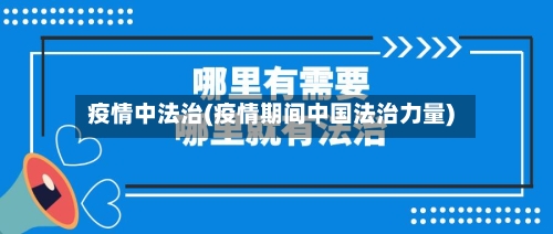 疫情中法治(疫情期间中国法治力量)
