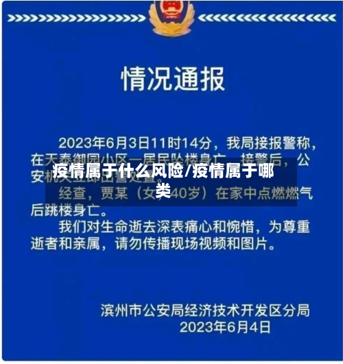 疫情属于什么风险/疫情属于哪类-第2张图片