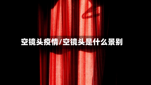 空镜头疫情/空镜头是什么景别