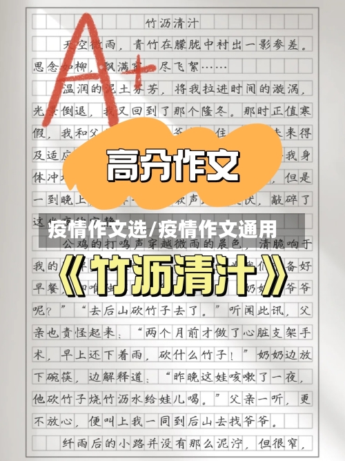 疫情作文选/疫情作文通用-第3张图片